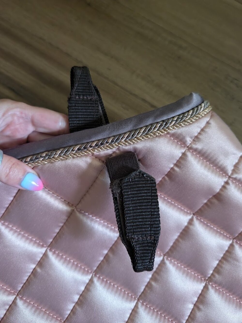 LeMieux - Loire Classic CC Steel Rosé - Size Large - Saddle Pad - Picture 5 of 7